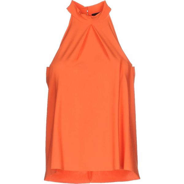 Top collo tondo senza maniche jersey Peter A & Chronicles tinta unita