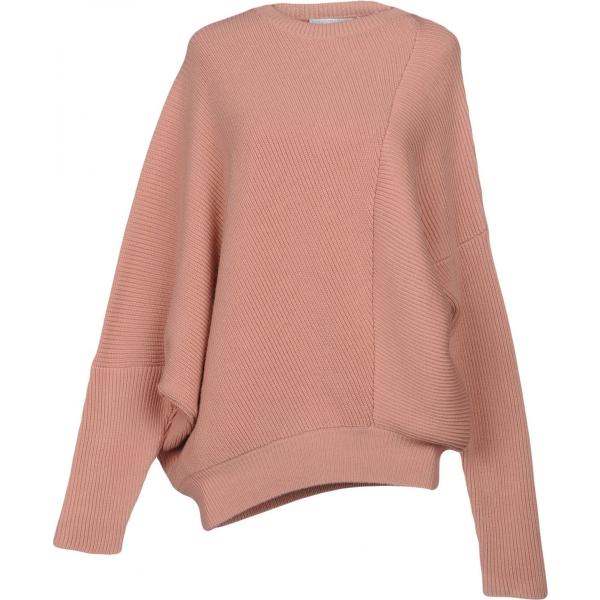 Pullover lavorato a maglia collo tondo a maniche lunghe in lana tinta unita STELLA McCARTNEY tinta unita