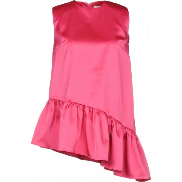 Top collo tondo con zip in raso tinta unita Edit tinta unita