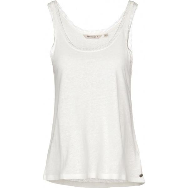 Canottiera collo tondo jersey Garcia Jeans tinta unita