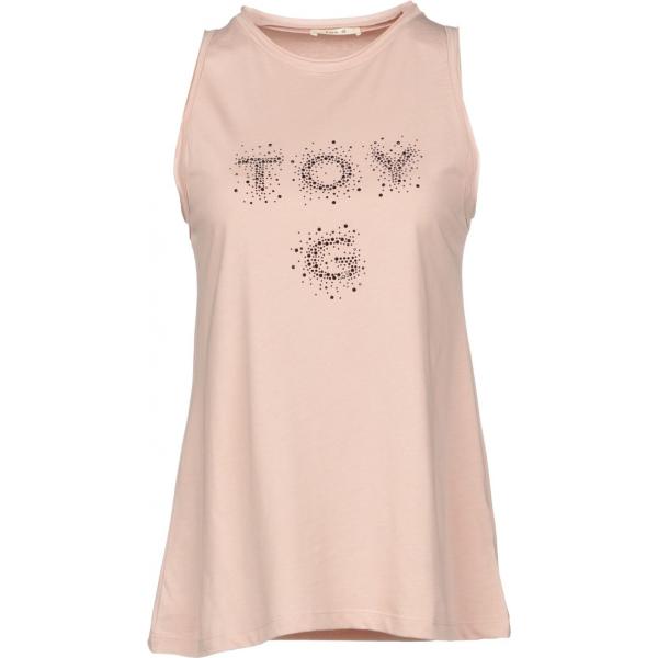t-shirt Toy G. rosa tinta unita