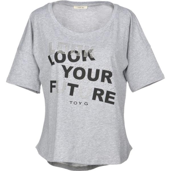 t-shirt Toy G. grigio con stampe