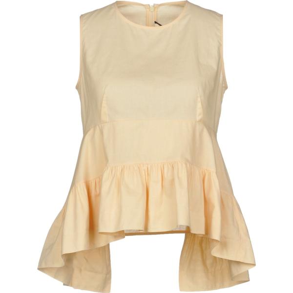 top Marni marrone tinta unita