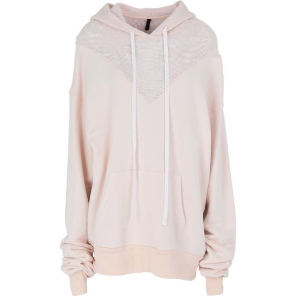 felpa con cappuccio Ben Taverniti™ Unravel Proje... rosa con stampe