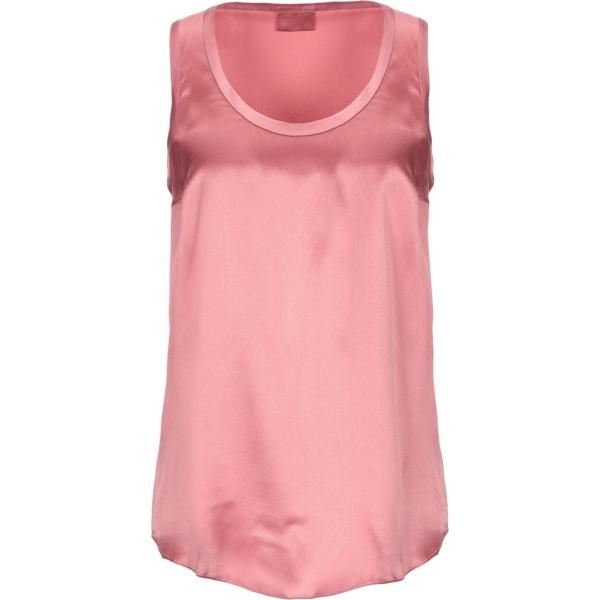 Top collo tondo in raso tinta unita Brunello Cucinelli tinta unita