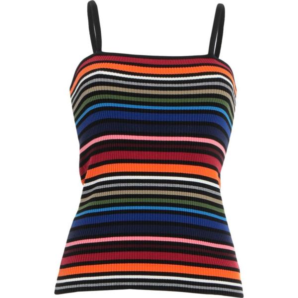 top Dolce & Gabbana nero a righe