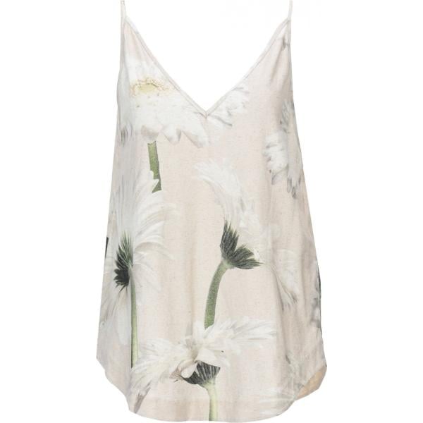 Top fantasia floreale collo a v jersey Osklen a fiori
