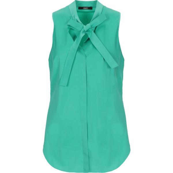 Top con fiocco tinta unita Carla G. tinta unita