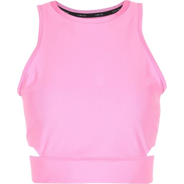 top Nike rosa tinta unita