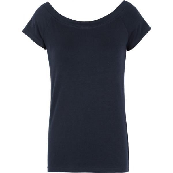 t-shirt Lauren Ralph Lauren blu tinta unita