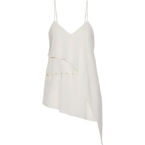 top Haute Hippie bianco tinta unita