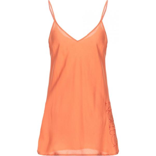 top Nolita arancione con stampe