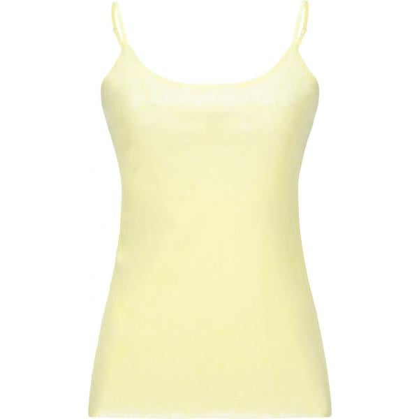 top Jucca giallo tinta unita
