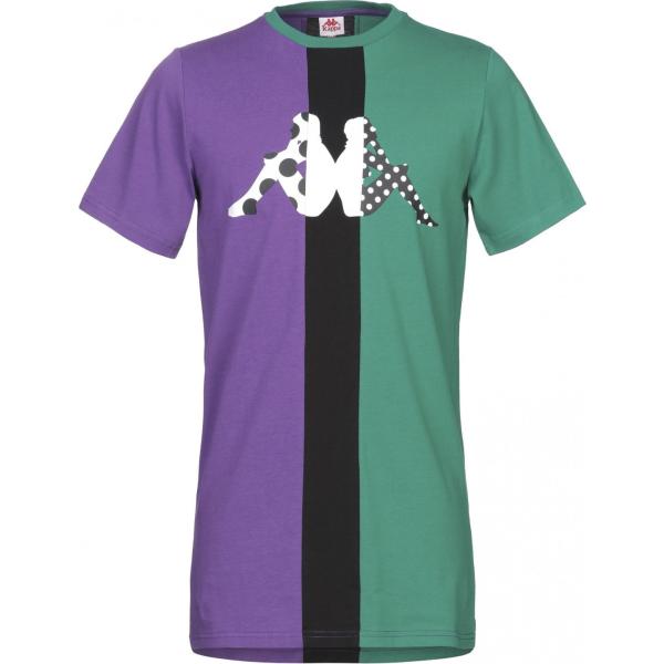 t-shirt Kappa verde con stampe