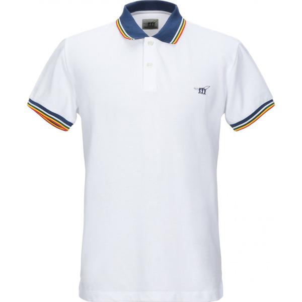 polo Henry Cottons bianco tinta unita