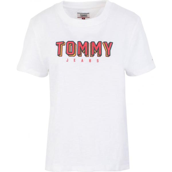 t-shirt Tommy Jeans bianco