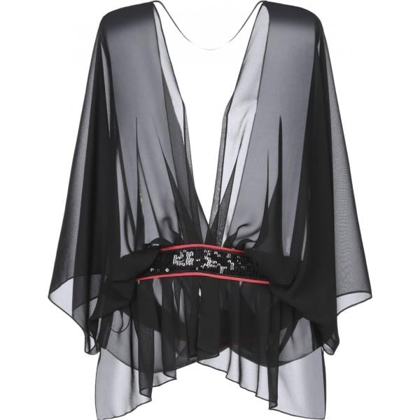 top Maestri nero tinta unita