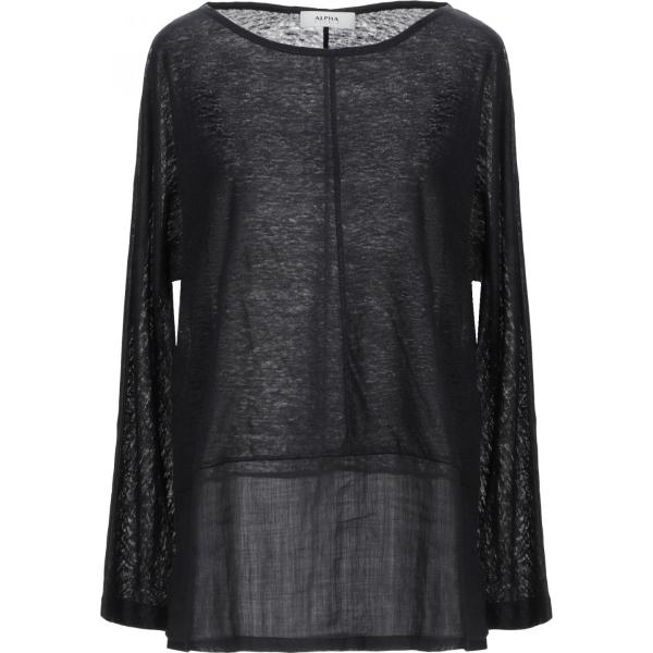 pullovers Alpha Studio grigio tinta unita