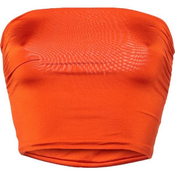 top Forte_Forte arancione tinta unita