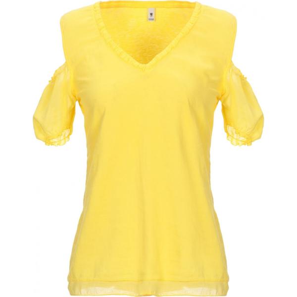 t-shirt European Culture giallo