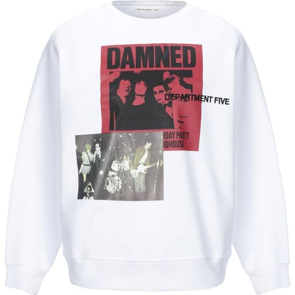 felpe Department 5 bianco con stampe