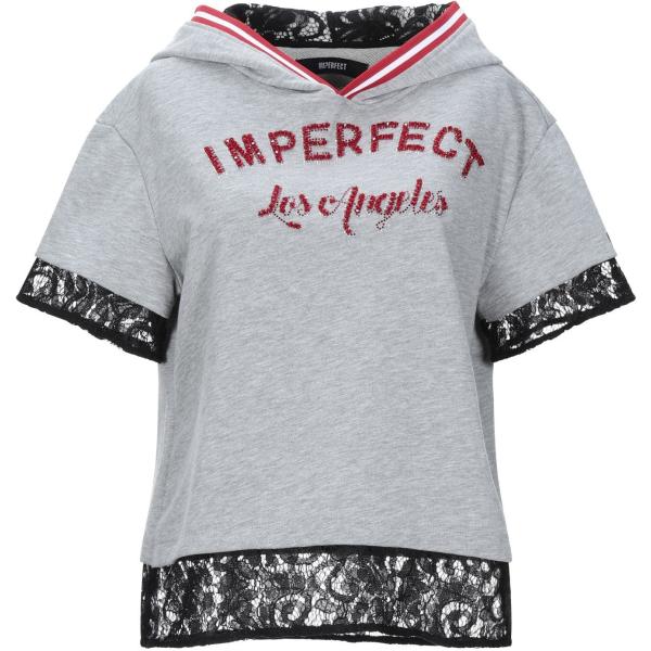 felpa !M?Erfect grigio tinta unita