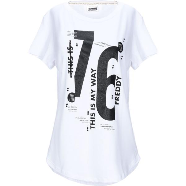 t-shirt Freddy bianco