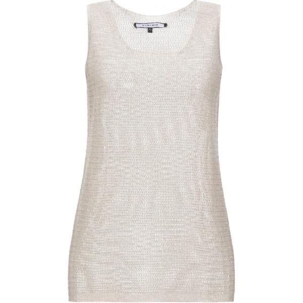 top Fisico grigio tinta unita