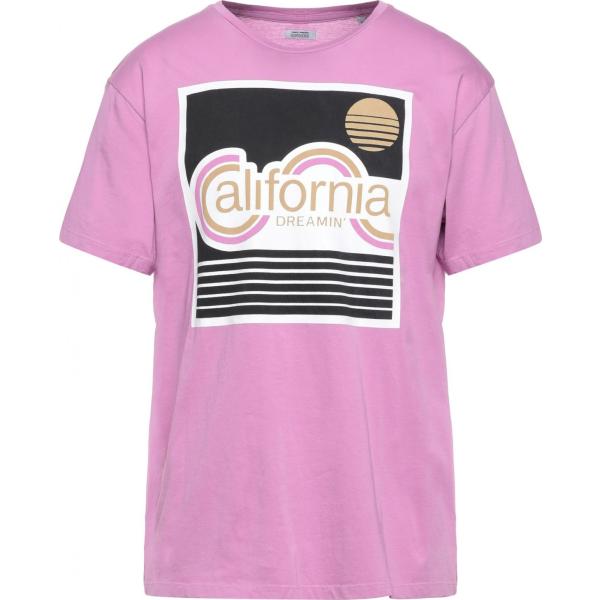 t-shirt Bomboogie rosa con stampe