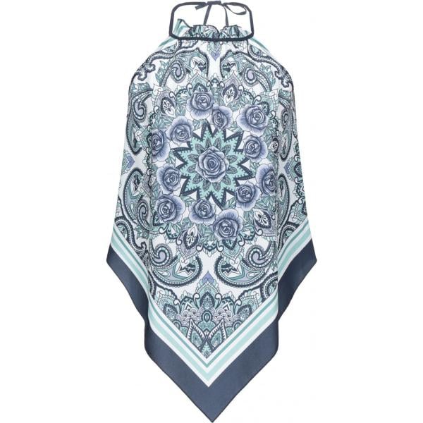 top My Twin Twinset bianco a fiori