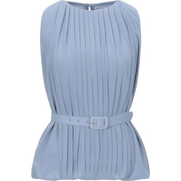 top Kaos blu