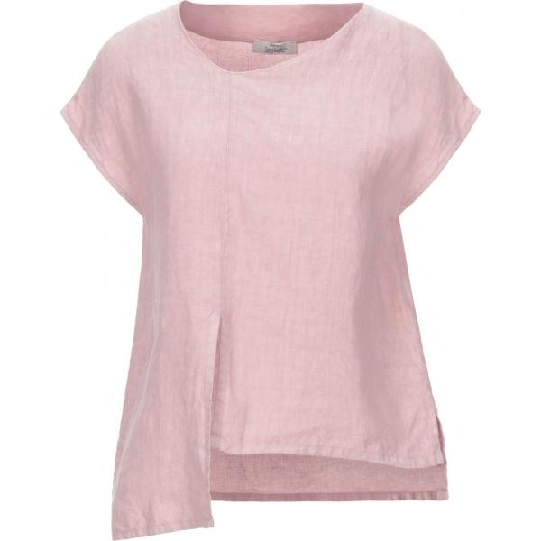 bluse Saint Tropez viola tinta unita
