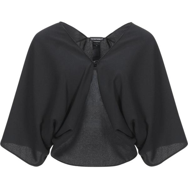 bolero Emporio Armani nero tinta unita