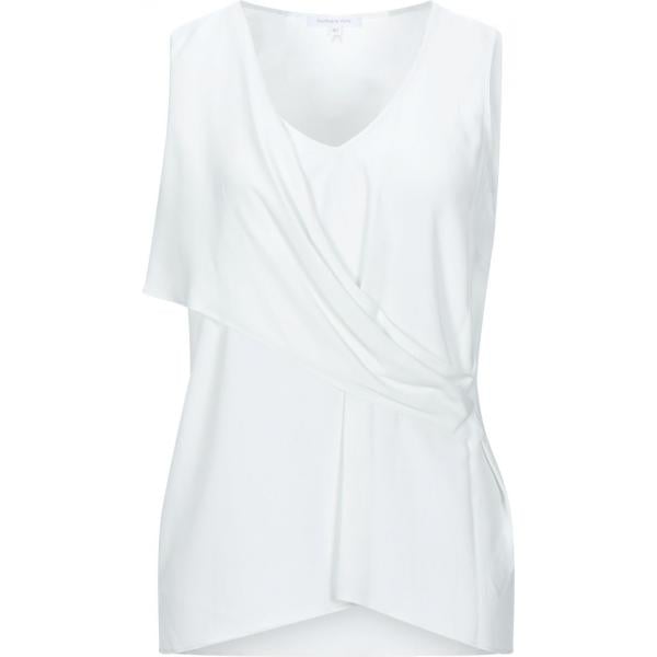 top Patrizia Pepe bianco tinta unita