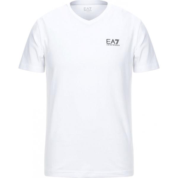 t-shirt Ea7 bianco