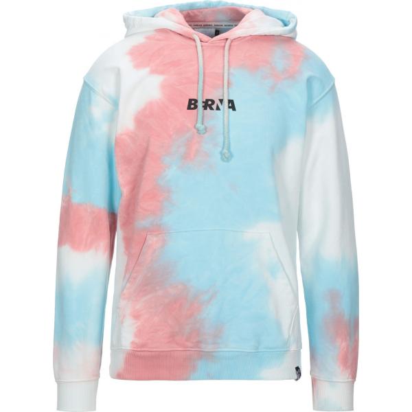 felpe con cappuccio Berna blu con stampe