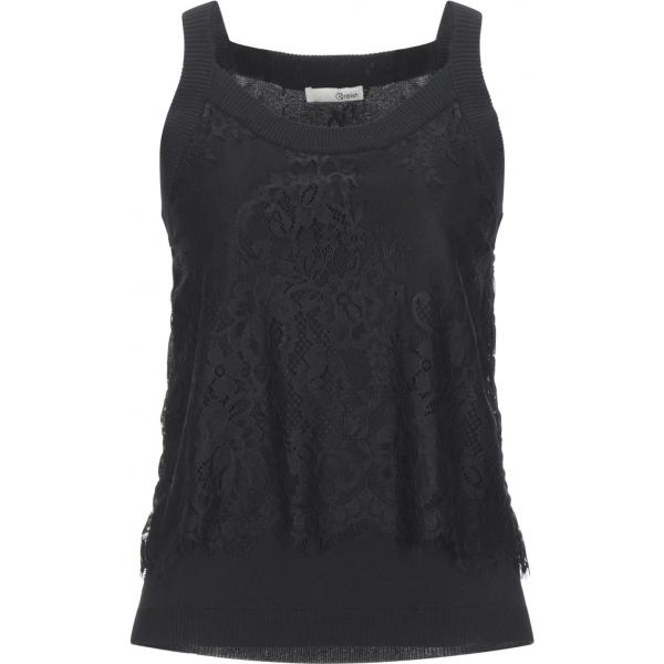 top Relish nero tinta unita