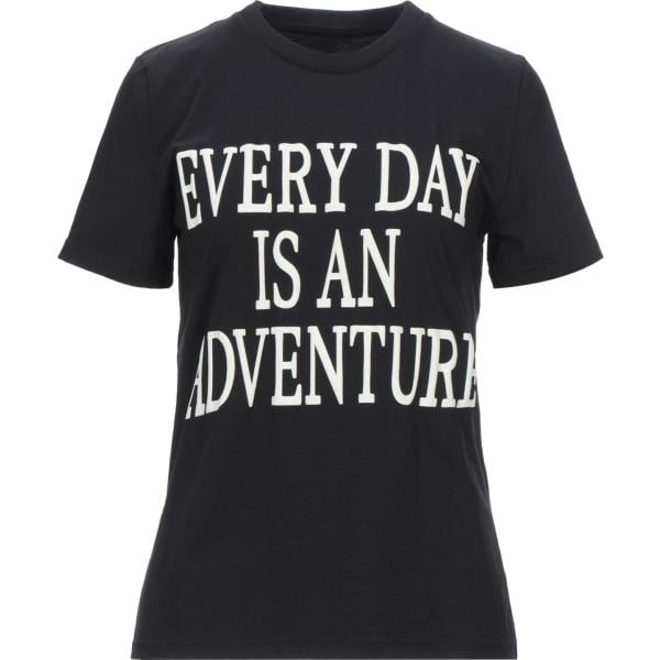 t-shirt Alberta Ferretti nero con stampe