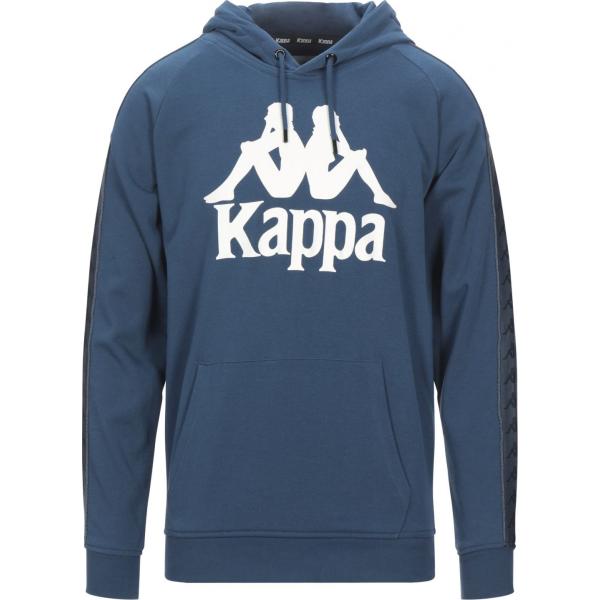 felpe con cappuccio Kappa verde tinta unita