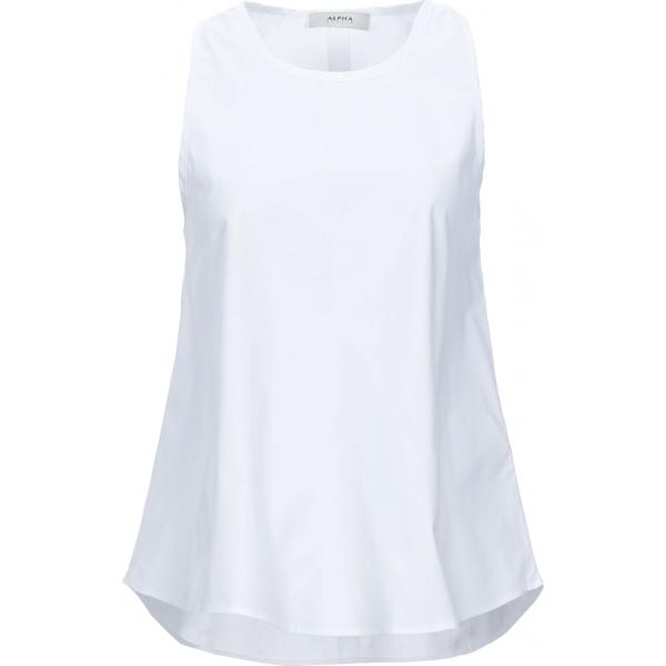 top Alpha Studio bianco tinta unita