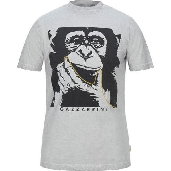 t-shirt Gazzarrini grigio tinta unita