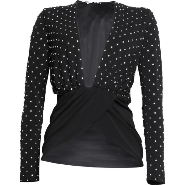 t-shirt Amen nero tinta unita