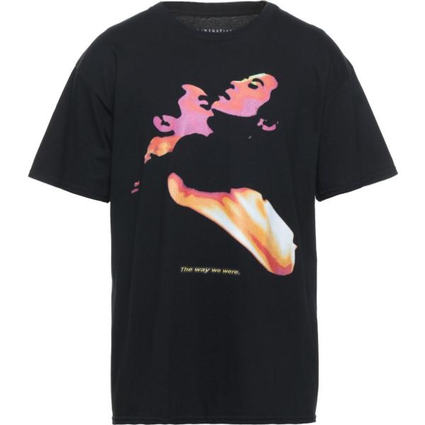 t-shirt Raw Emotions nero con stampe