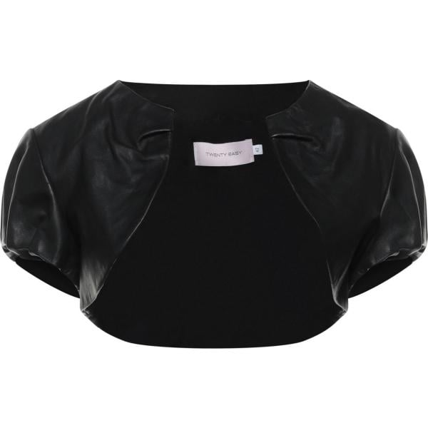 bolero TWENTY EASY by KAOS nero tinta unita