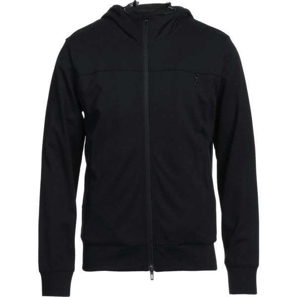 felpe con cappuccio Emporio Armani nero tinta unita