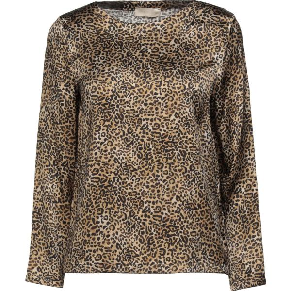 bluse Momoní marrone animalier