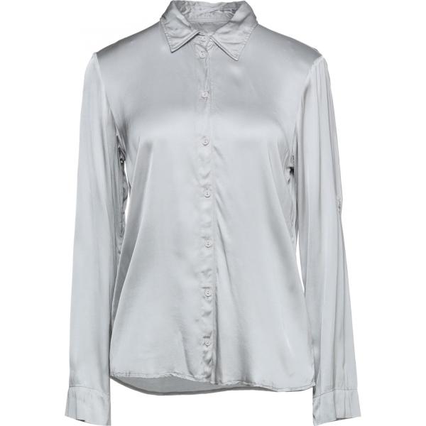 camicie European Culture grigio tinta unita