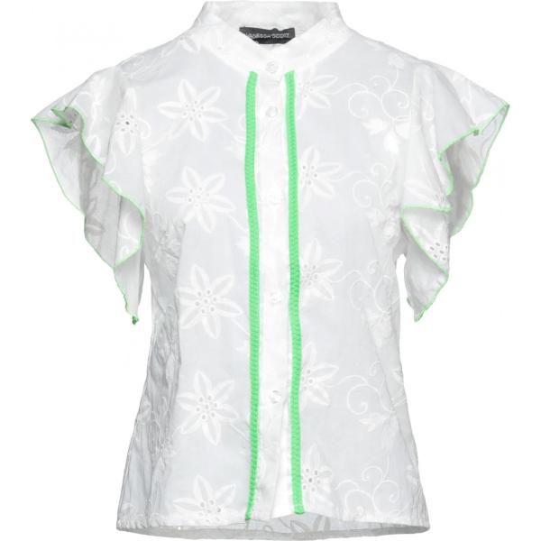 camicie a manica corta Vanessa Scott bianco