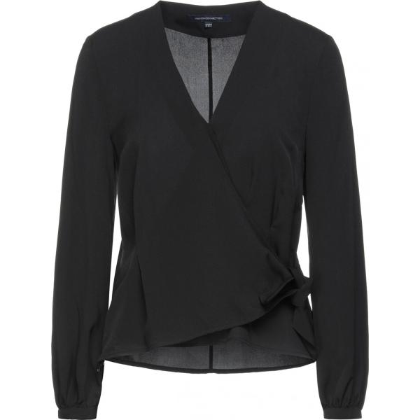 bluse French Connection nero tinta unita