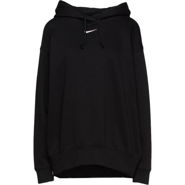 felpe con cappuccio Nike nero tinta unita